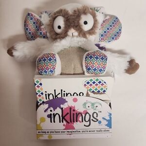 Wobby Infant Novel & Multicolor Plush Activity Toy with Blue and Brown Accents